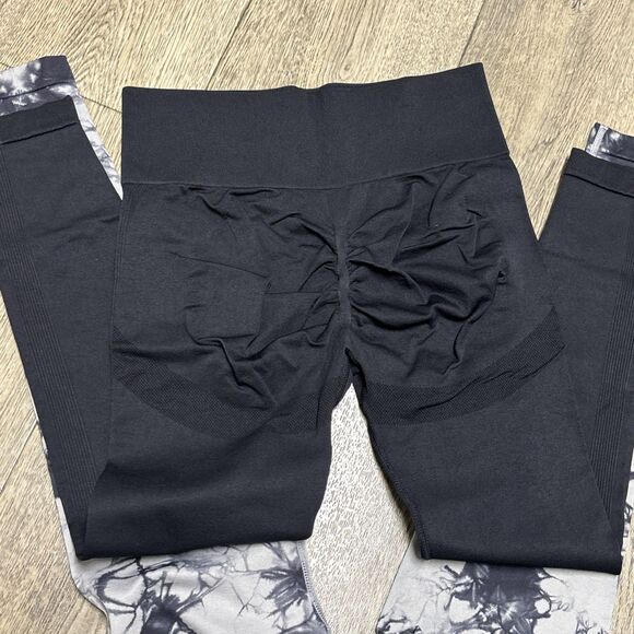 Tye dye leggings (2pk) -C101 - Picture 2 of 3